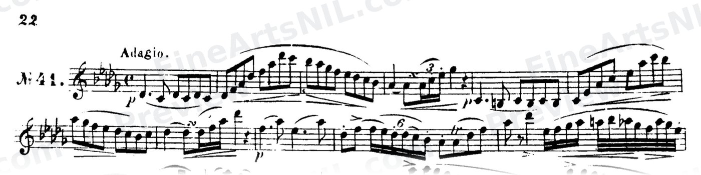 48 Studies, Op. 31 / No. 41 / Study No. 41