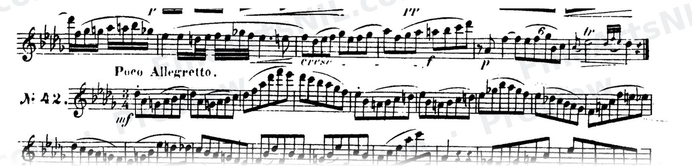 48 Studies, Op. 31 / No. 42 / Study No. 42