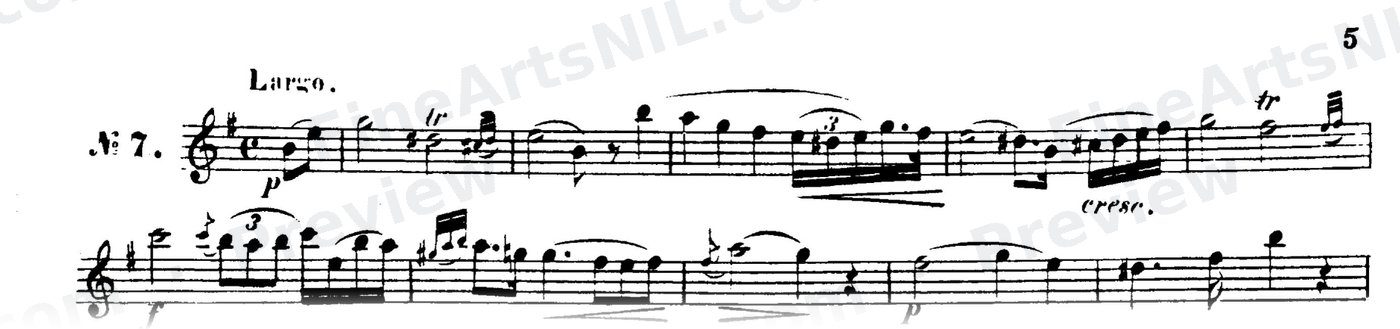48 Studies, Op. 31 / No. 7 / Study No. 7