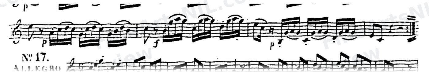 60 Selected Studies, Op. 6 Book I / No. 17 / Study No. 17