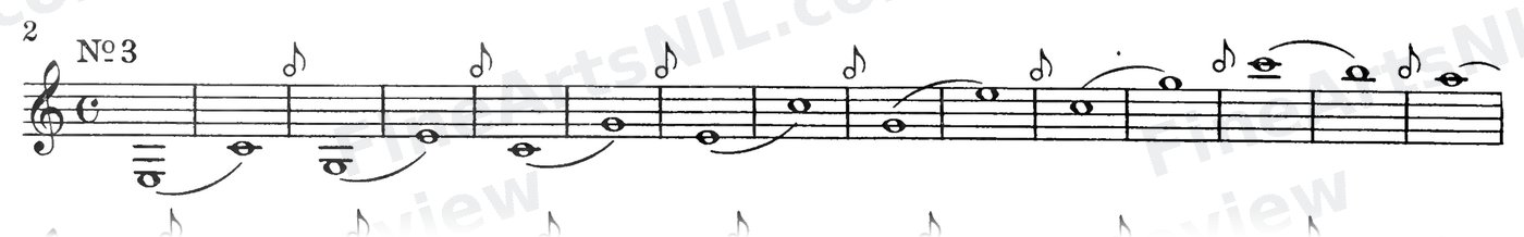 Preparatory Studies (2nd Division, Op. 63) / No. 3 / Preparatory Study No. 3
