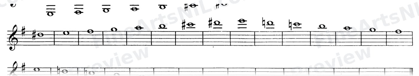 Preparatory Studies (2nd Division, Op. 63) / No. 20 / Preparatory Study No. 20