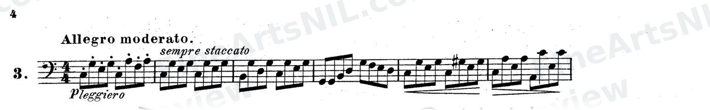 Bassoon Studies, Op. 8 Vol. II / No. 3 / Study No. 3