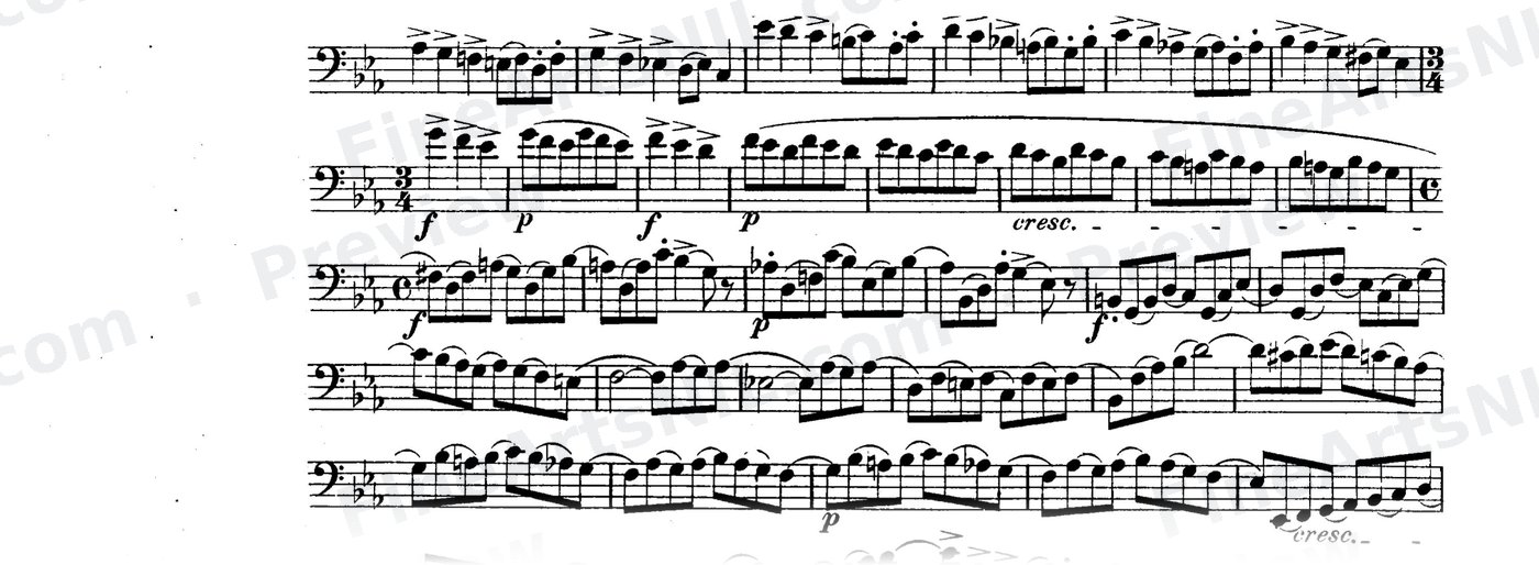 Bassoon Studies, Op. 8 Vol. II / No. 10 / Study No. 10