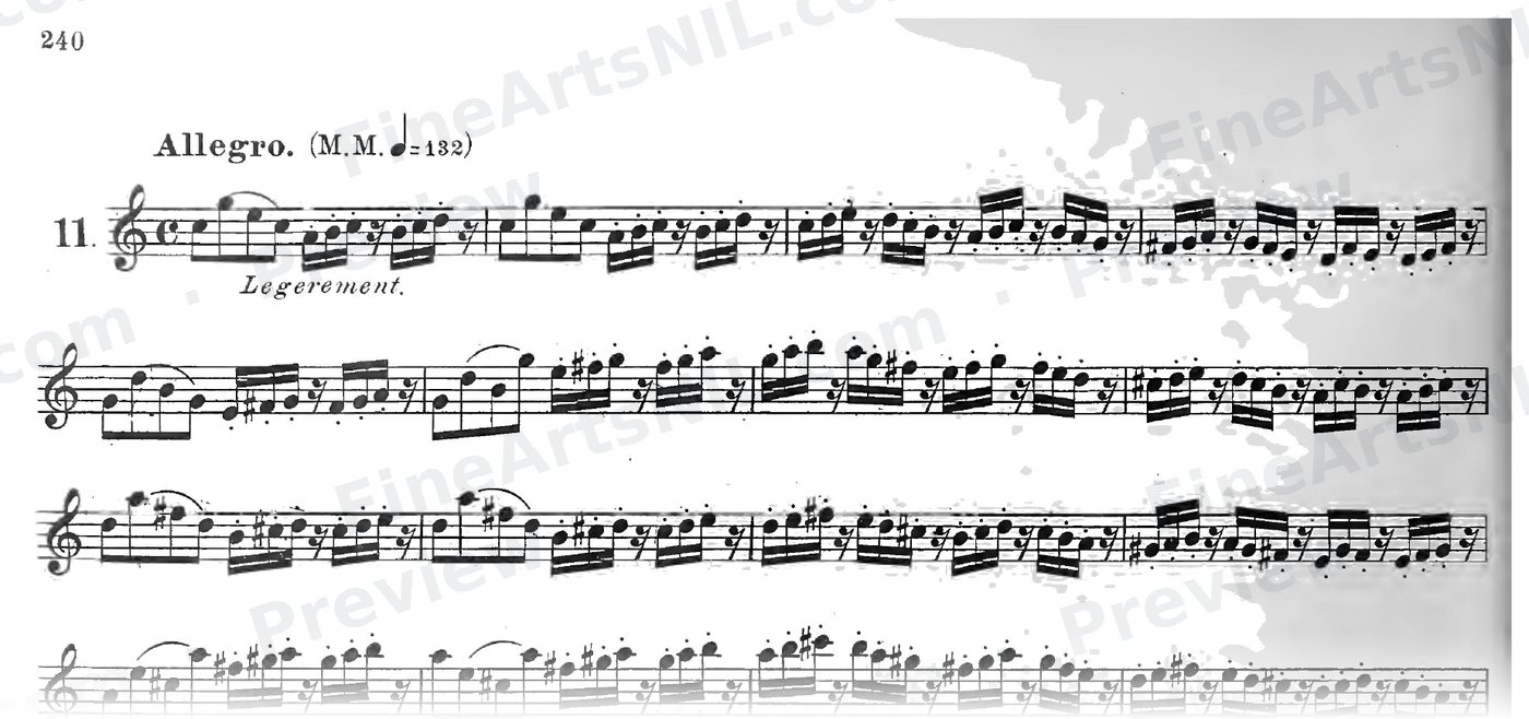 Characteristic Studies / No. 11 / Characteristic Study No. 11