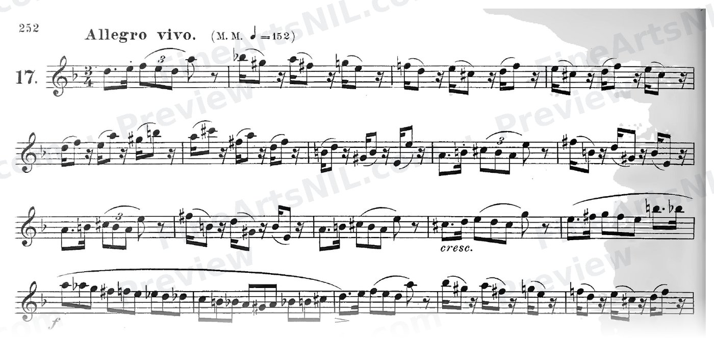 Characteristic Studies / No. 17 / Characteristic Study No. 17