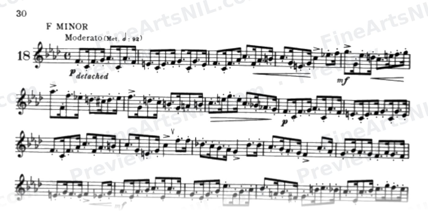Characteristic Studies / No. 18 / Characteristic Study No. 18