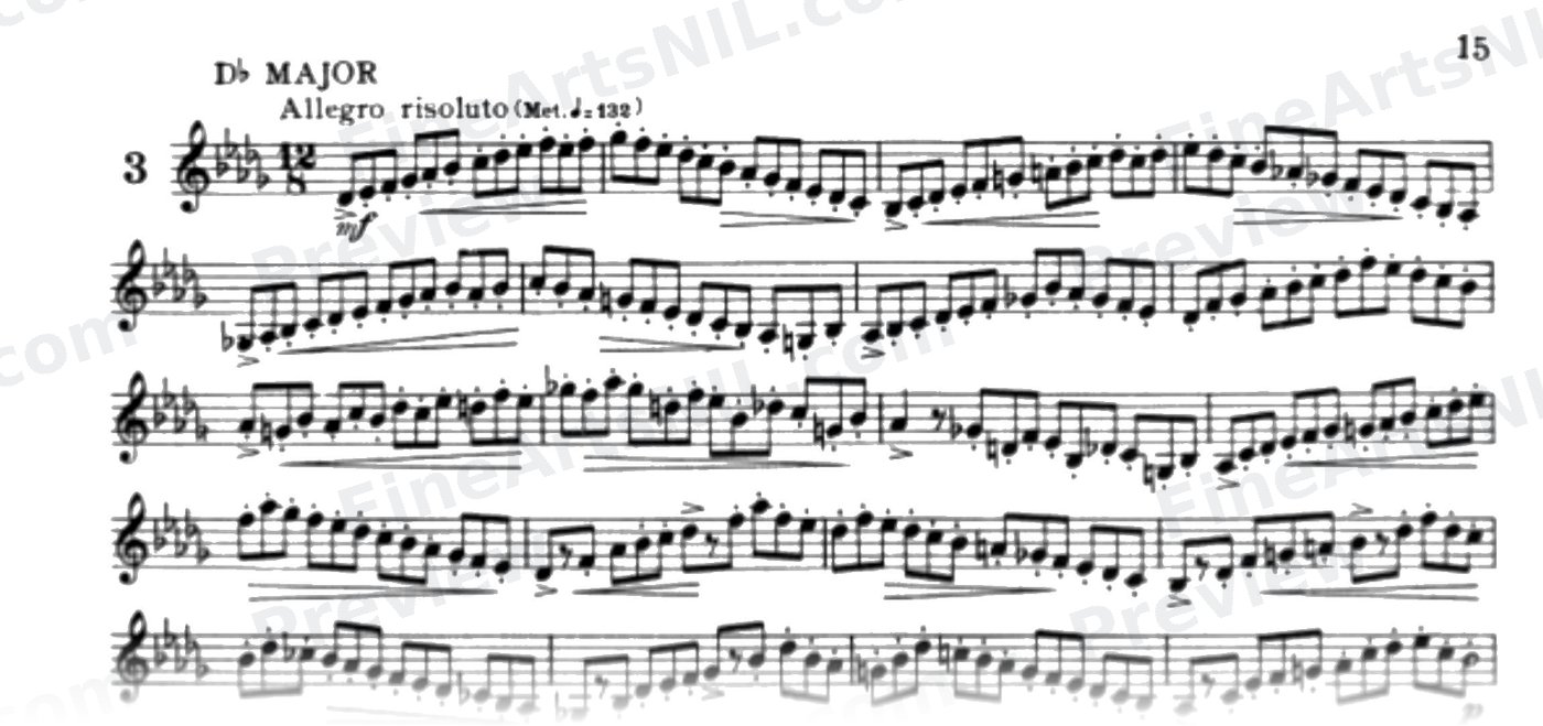 Characteristic Studies / No. 3 / Characteristic Study No. 3