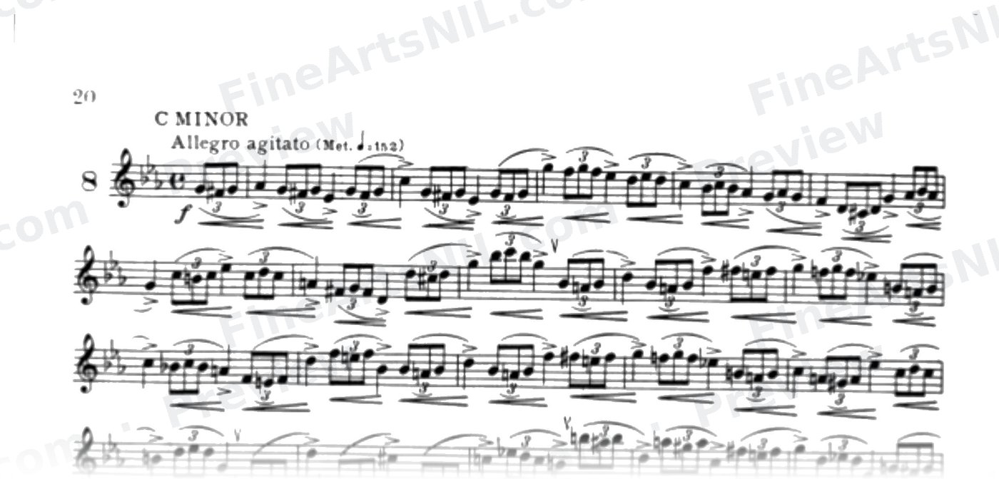 Characteristic Studies / No. 8 / Characteristic Study No. 8