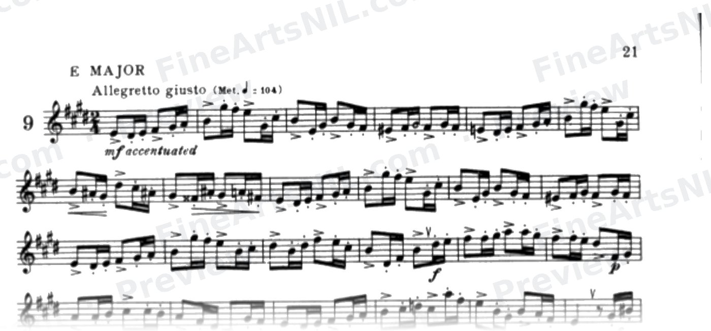 Characteristic Studies / No. 9 / Characteristic Study No. 9