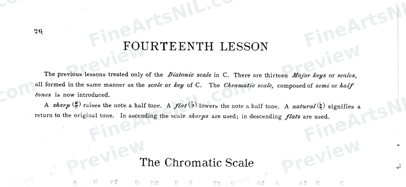 Elementary Studies / No. 21 / Lesson No. 21