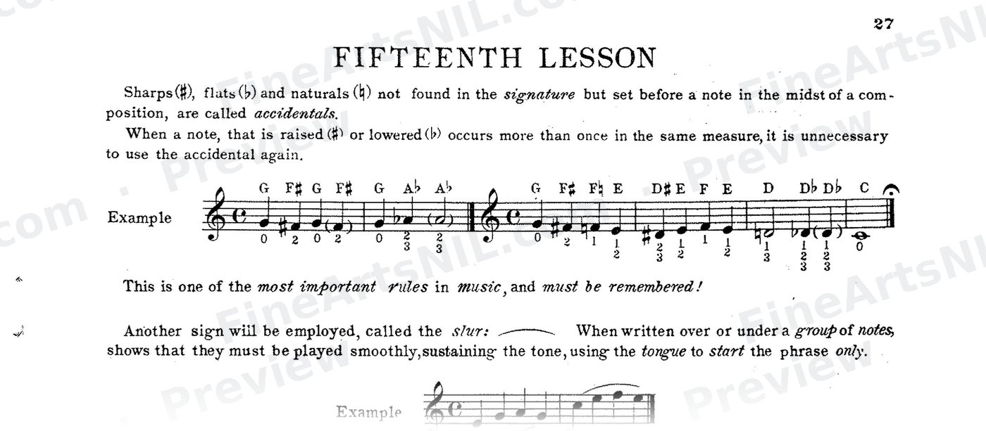 Elementary Studies / No. 22 / Lesson No. 22