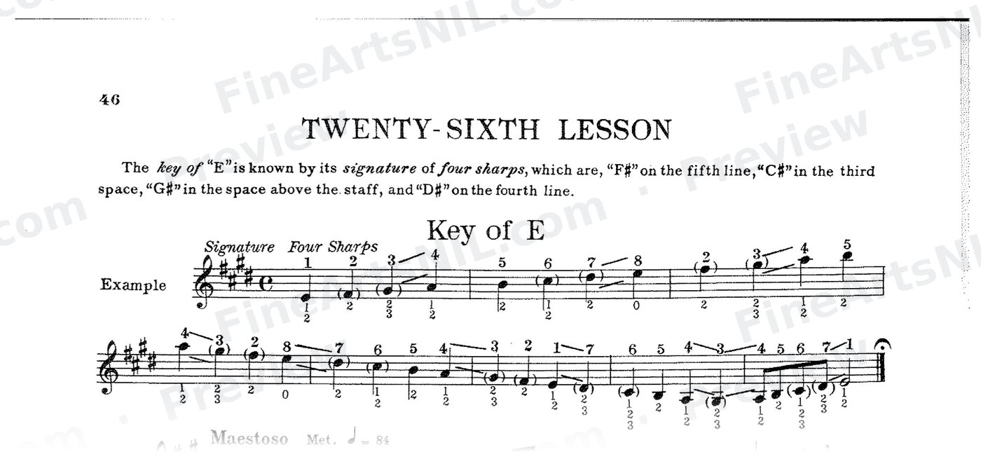 Elementary Studies / No. 41 / Lesson No. 41