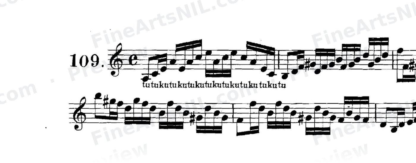 Double Tonguing / No. 109