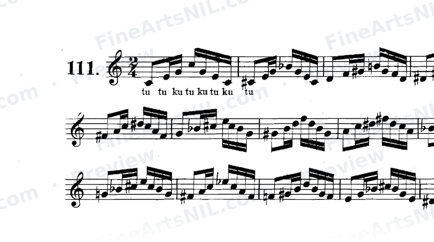 Double Tonguing / No. 111