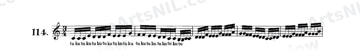 Double Tonguing / No. 114