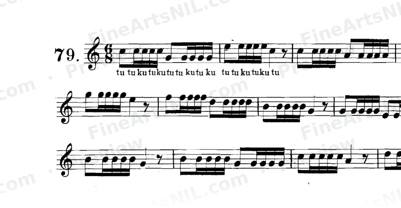 Double Tonguing / No. 79