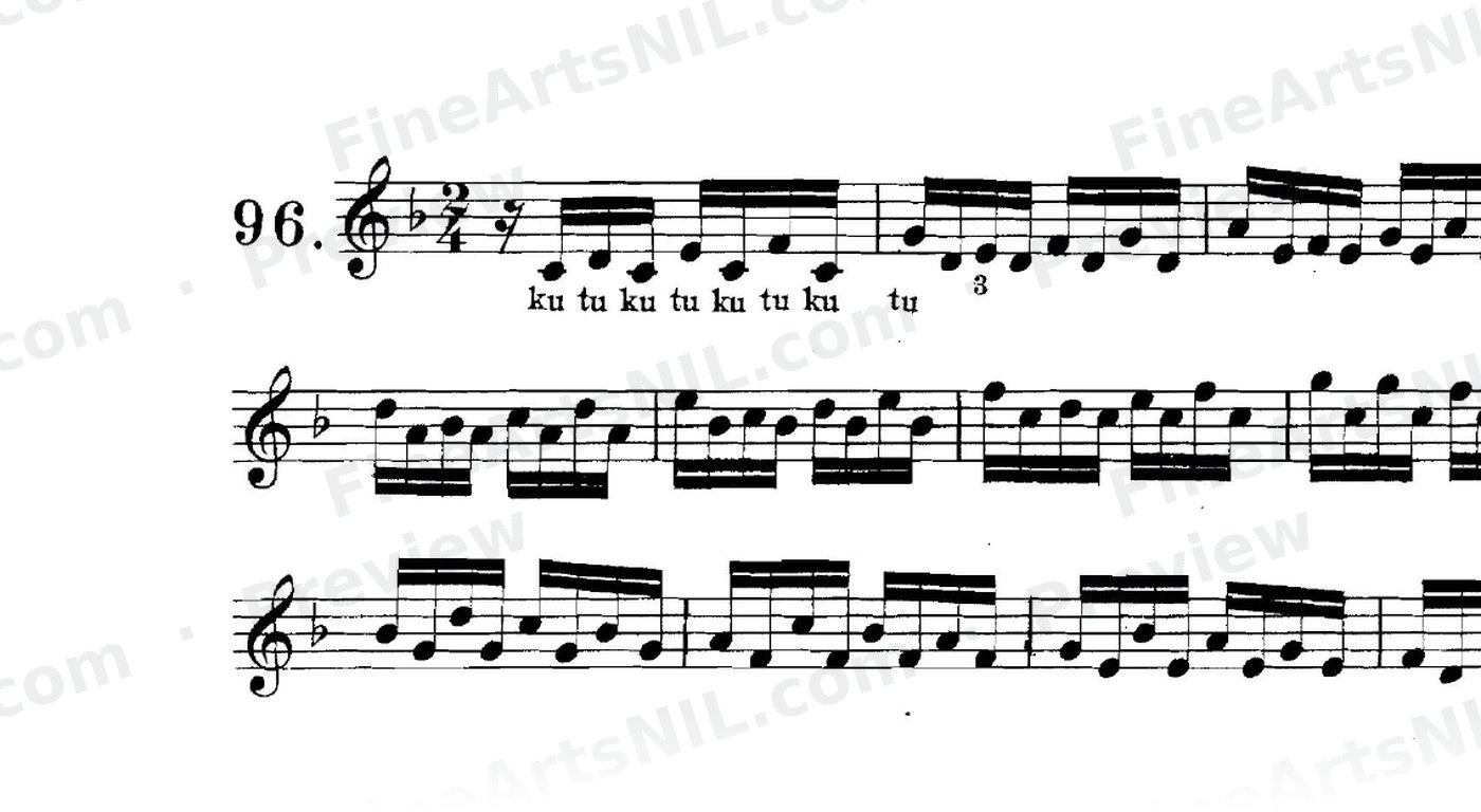 Double Tonguing / No. 96