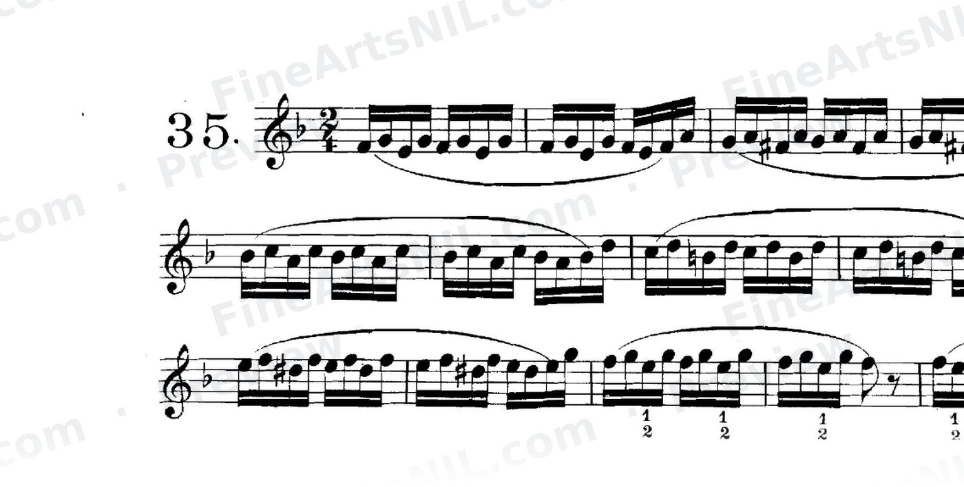 Exercises on Sixteenth Notes / No. 35