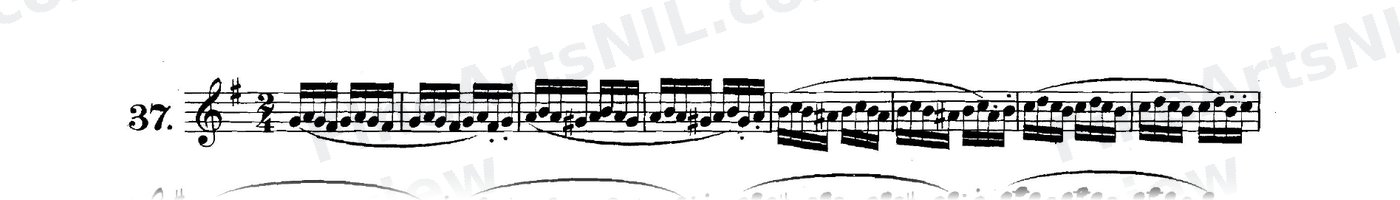 Exercises on Sixteenth Notes / No. 37