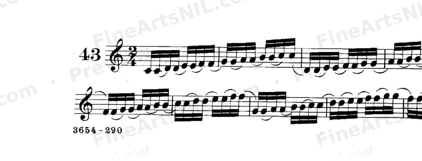 Exercises on Sixteenth Notes / No. 43