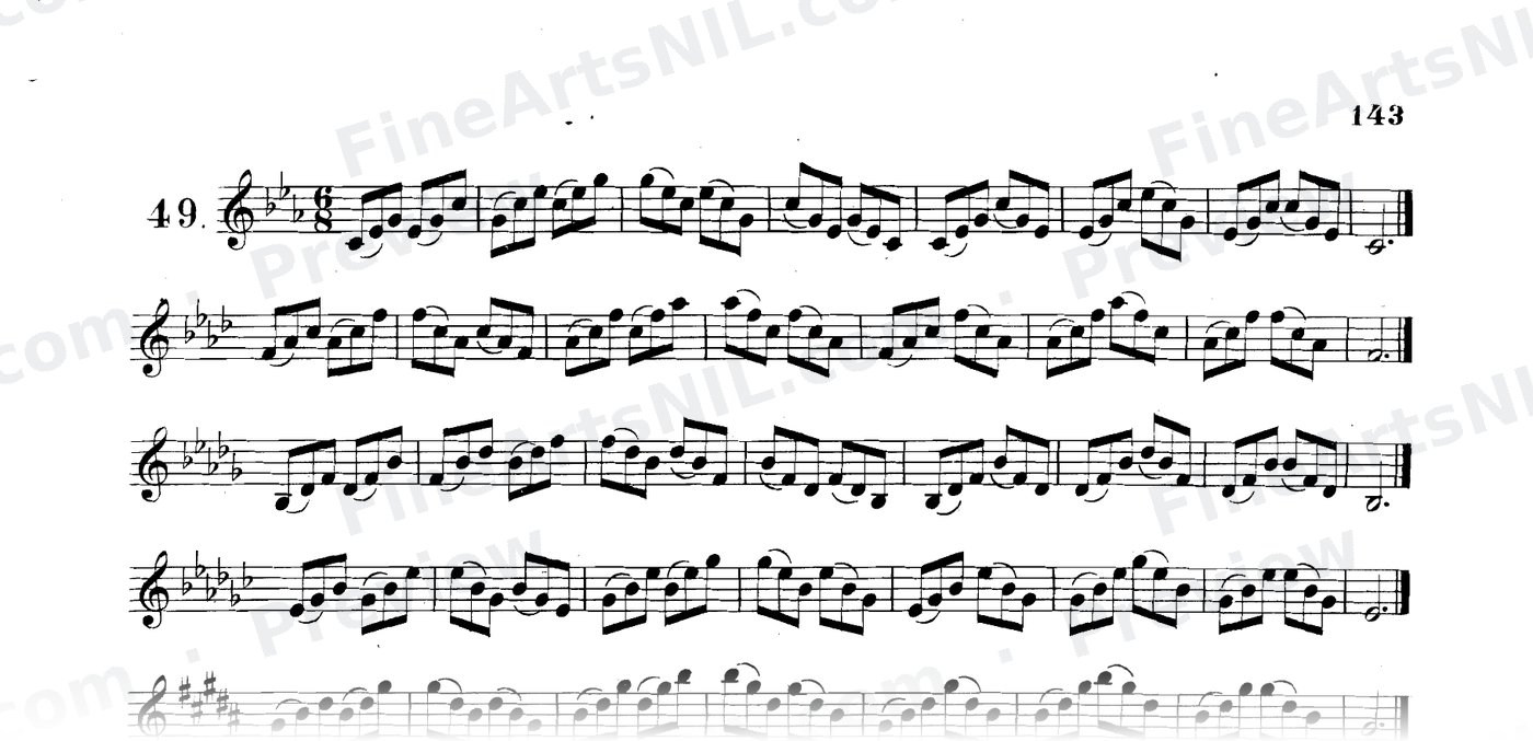 Major and Minor Chords / No. 49