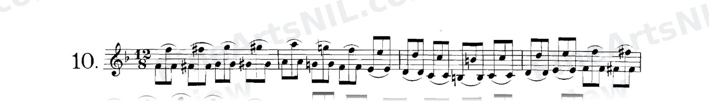 Octaves and Tenths / No. 10