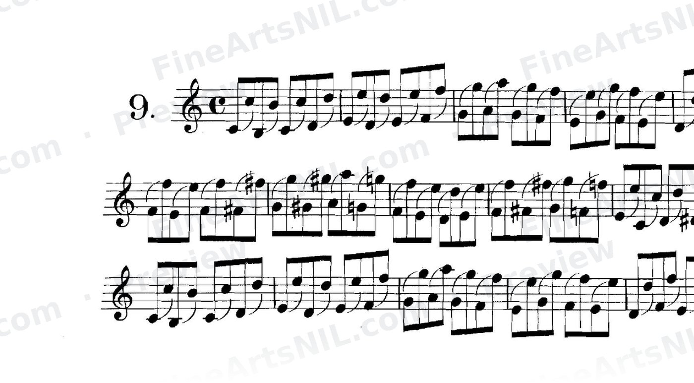 Octaves and Tenths / No. 9