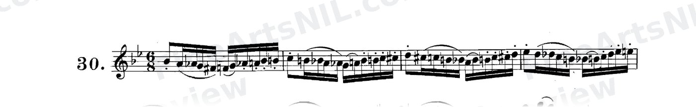 Scale Studies - Chromatic Triplets / No. 30