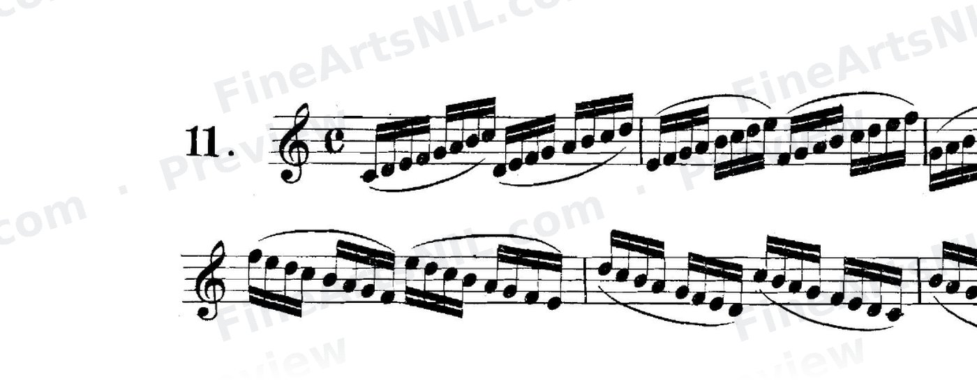Scale Studies - Major Scales / No. 11