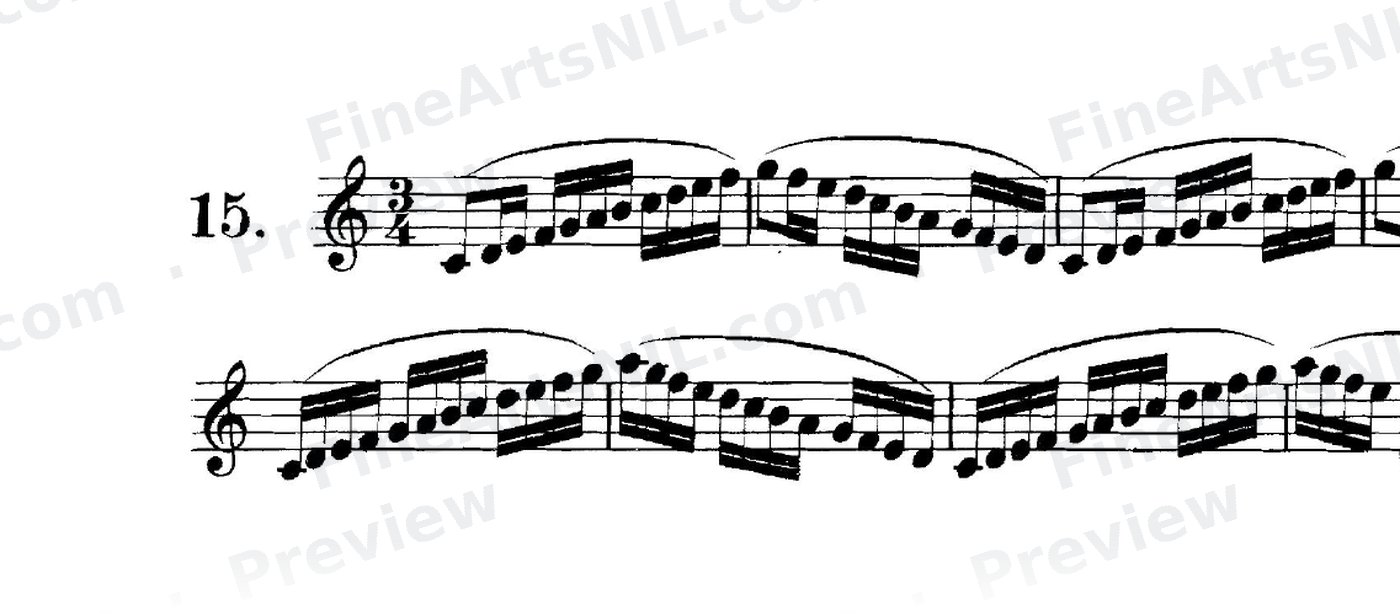 Scale Studies - Major Scales / No. 15